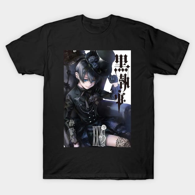 CIEL!!Black Butler T-Shirt by James Bates